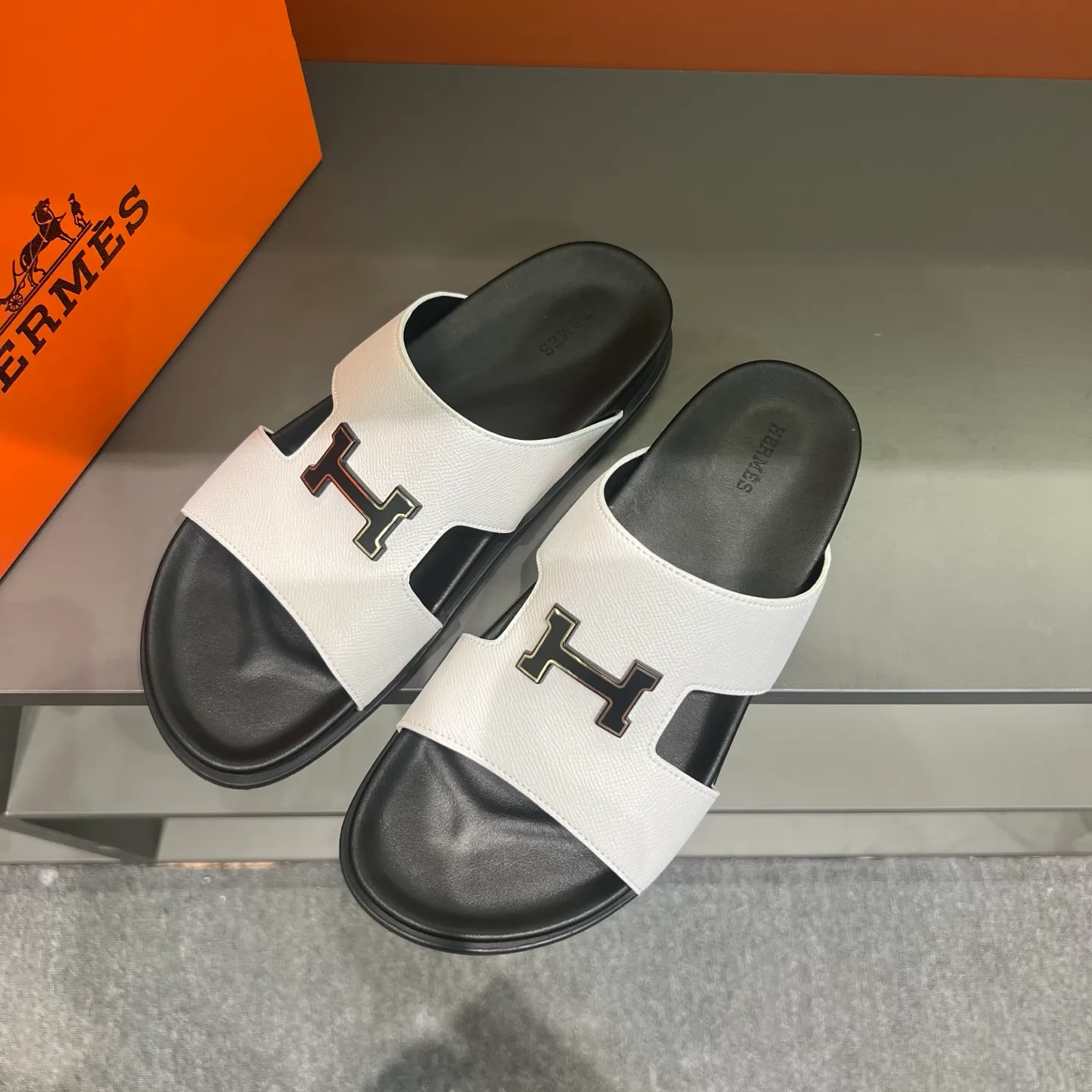 Men's shoes 💰300, size 38-45, the new 2014 summer Hermes shoes are the same as the original ones, handmade by masters! ❥High-end customization, exclusive products, the highest version in the industry⚠❥Using: Hermers upper: (pursuing top walking comfort) ✨Top quality on sale━━━━Hermes━━━━━